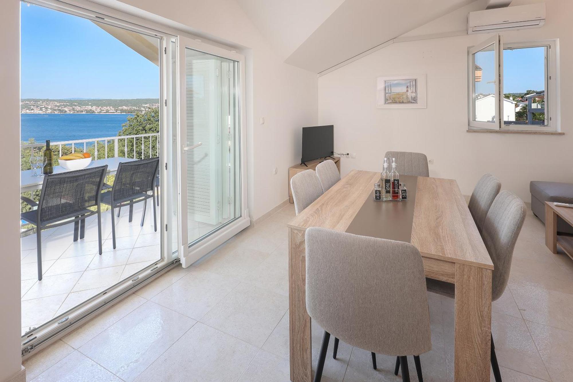 Sea View By Moro Apartment Malinska Luaran gambar