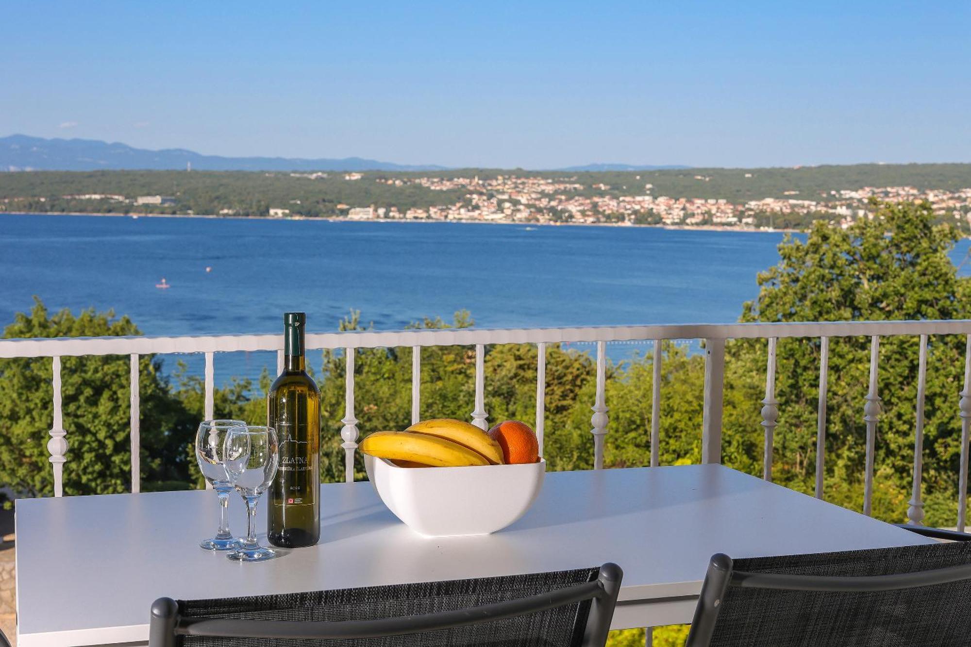 Sea View By Moro Apartment Malinska Luaran gambar