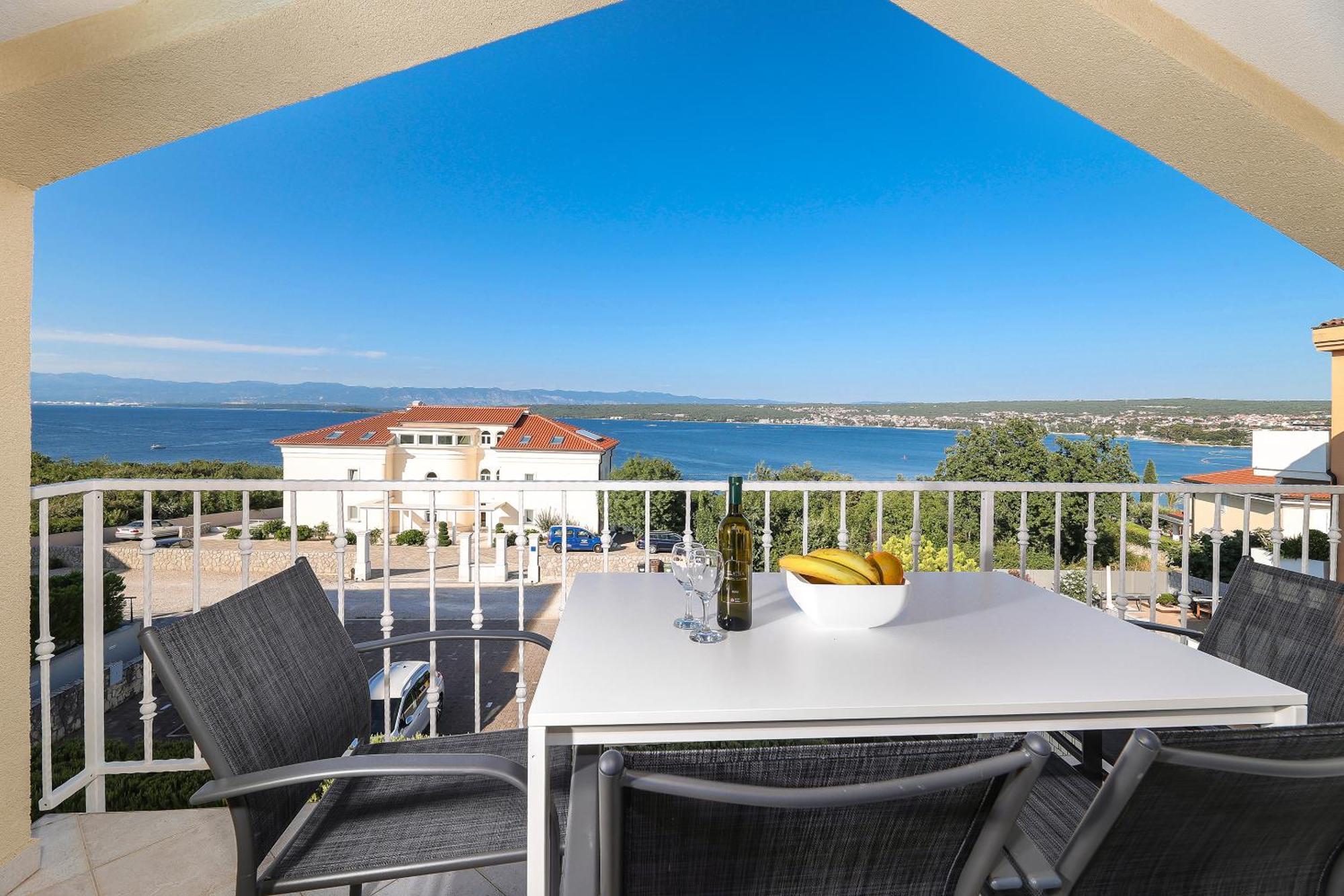 Sea View By Moro Apartment Malinska Luaran gambar