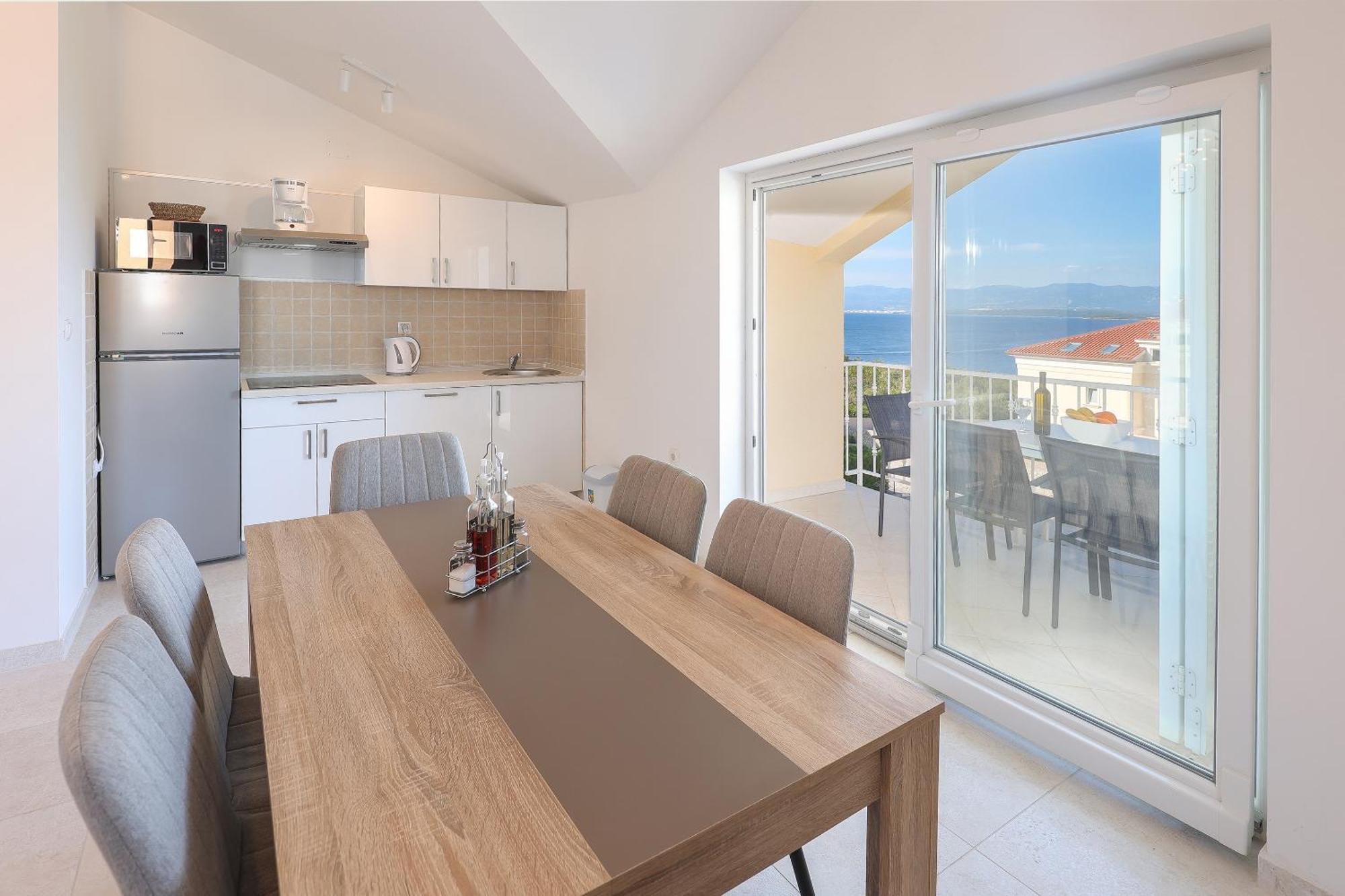 Sea View By Moro Apartment Malinska Luaran gambar