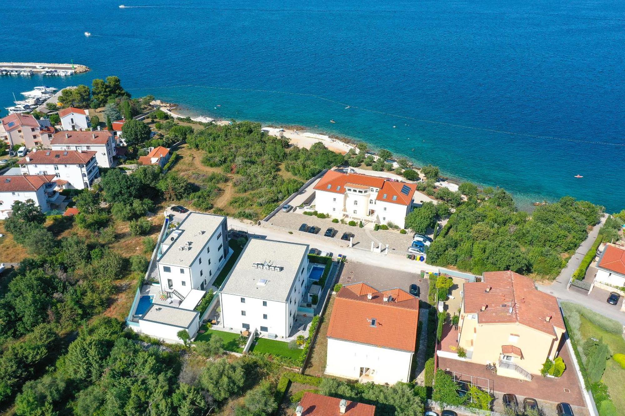 Sea View By Moro Apartment Malinska Luaran gambar