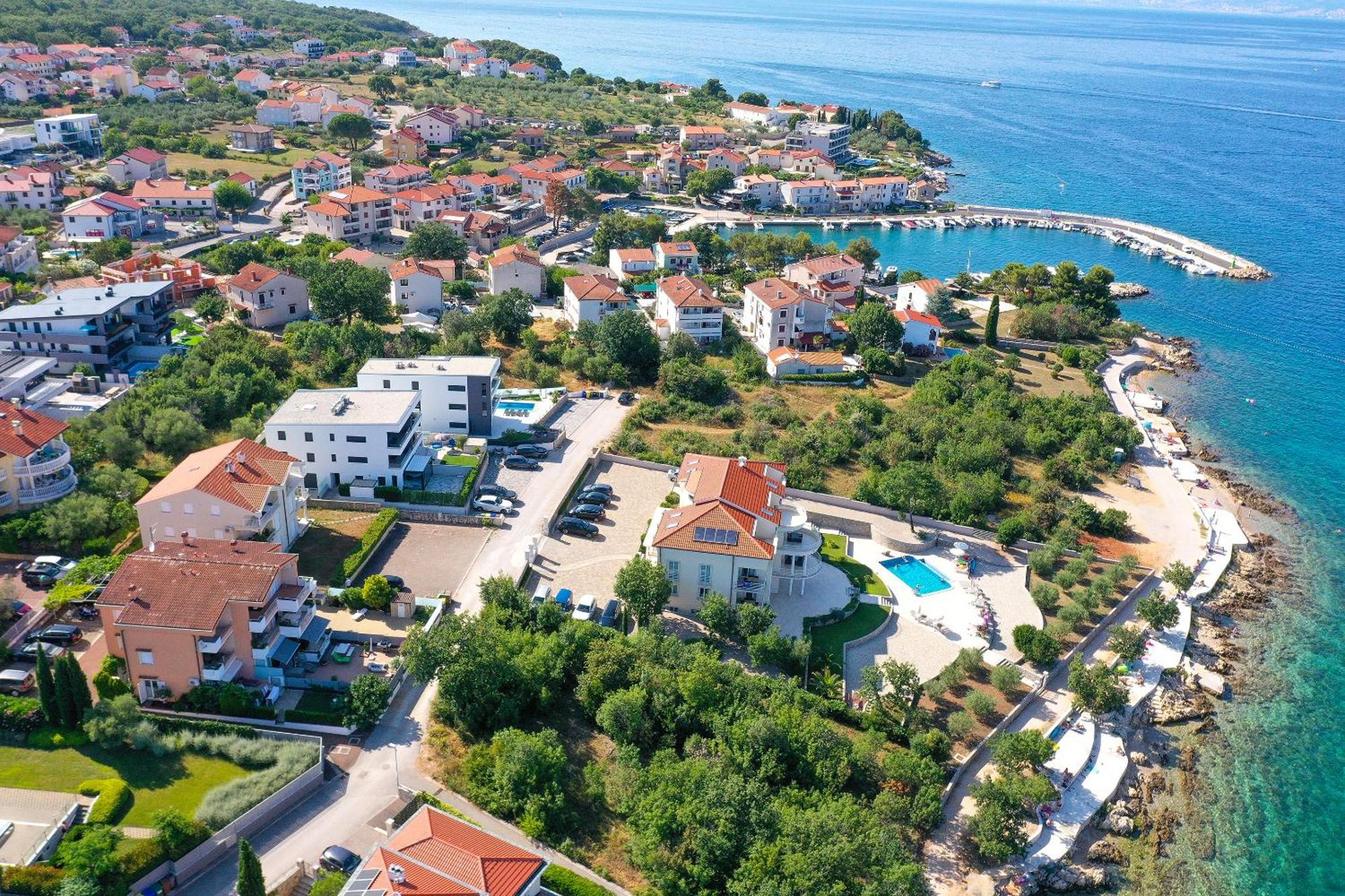 Sea View By Moro Apartment Malinska Luaran gambar